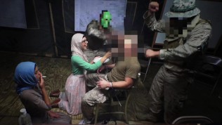 TOUR OF BOOTY – Arab Escorts Entertain US Troopers On A Army Base